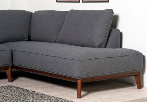 Kendall Corner Sofa - Dark Grey
