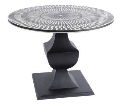 Bone inlay discount round table