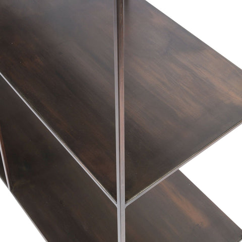 Bronze shelving unit deals