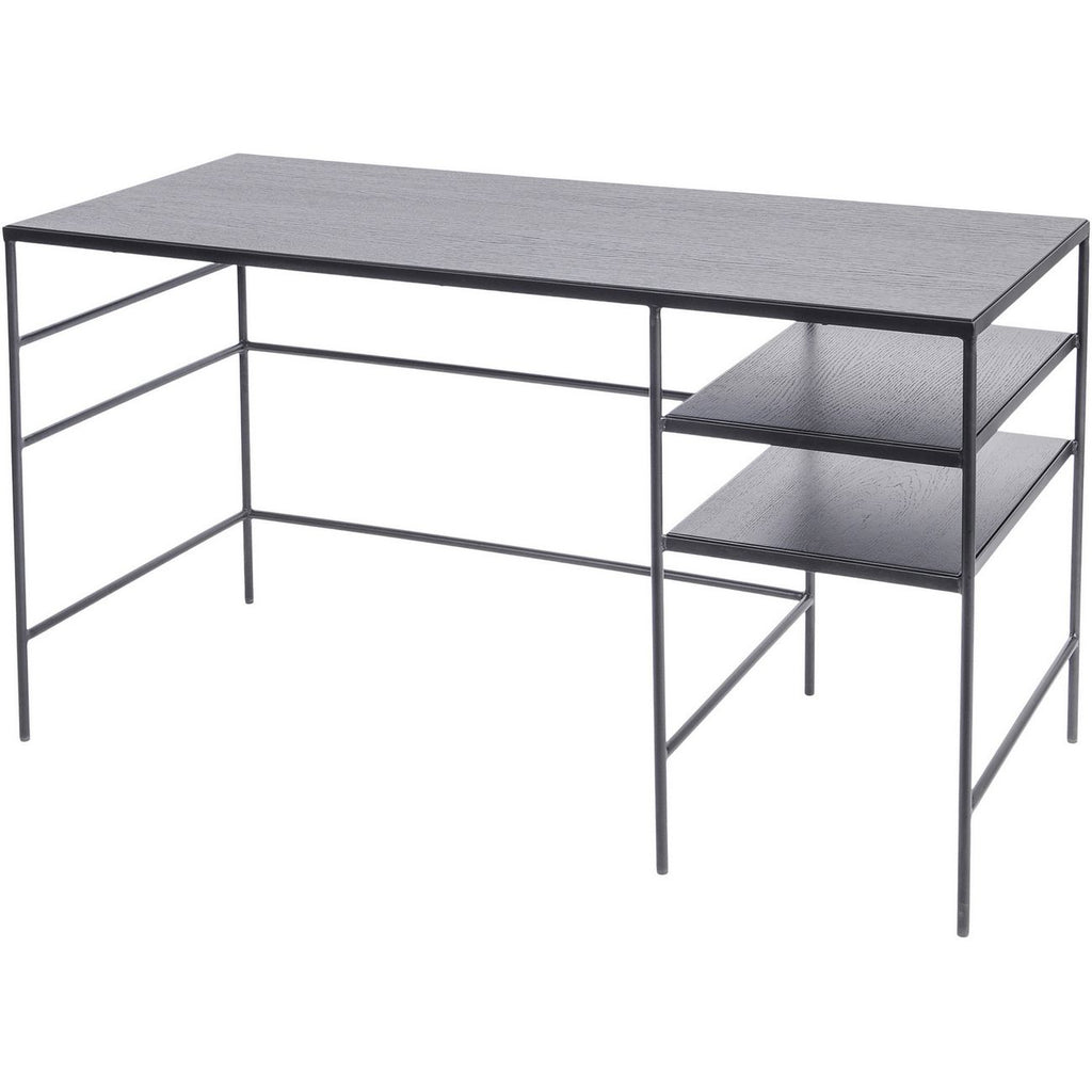 Black shop ash desk
