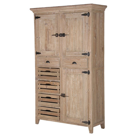Distressed Multi-Storage Cupboard
