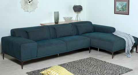 Jasper Corner Sofa - Blue