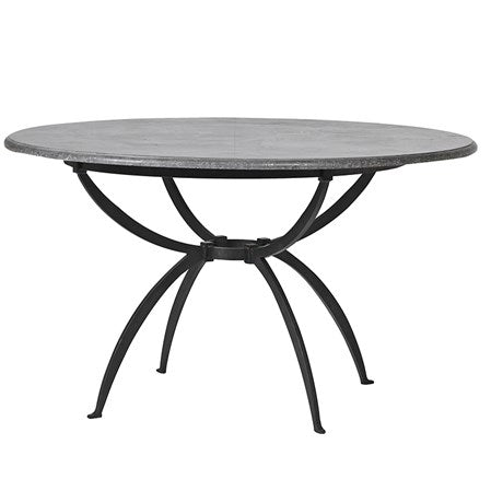 Polished Bluestone Round Dining Table