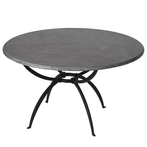 Polished Bluestone Round Dining Table